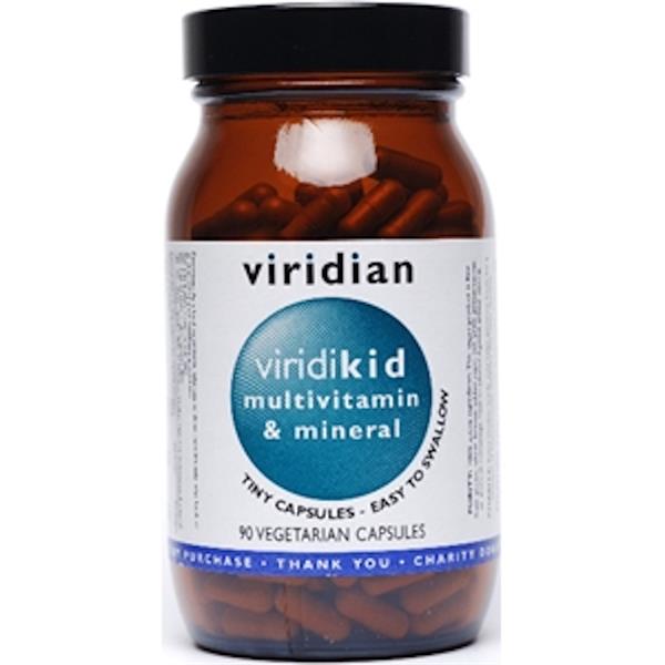 Viridian Viridikid Multivitamin & Mineral 90s - Horans Healthstore