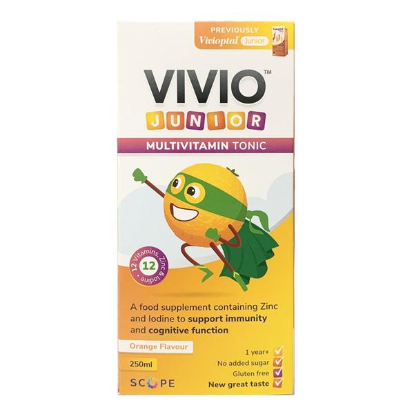 Vivio Junior Multiviatmin Tonic (250ml) - Horans Healthstore