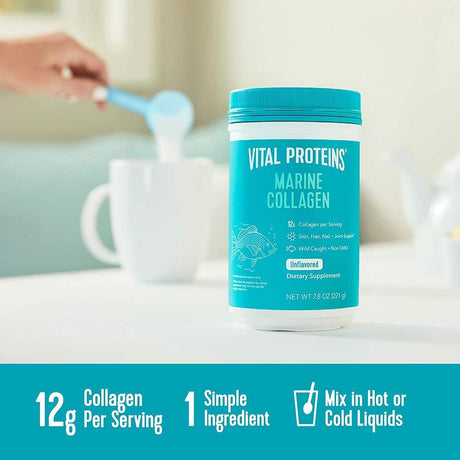 Vital Proteins Marine Collagen 221g Unflavoured - Horans Healthstore