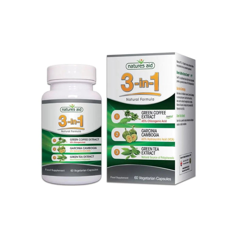 Natures Aid 3 In 1 Natural Formula 60s - Horans Healthstore
